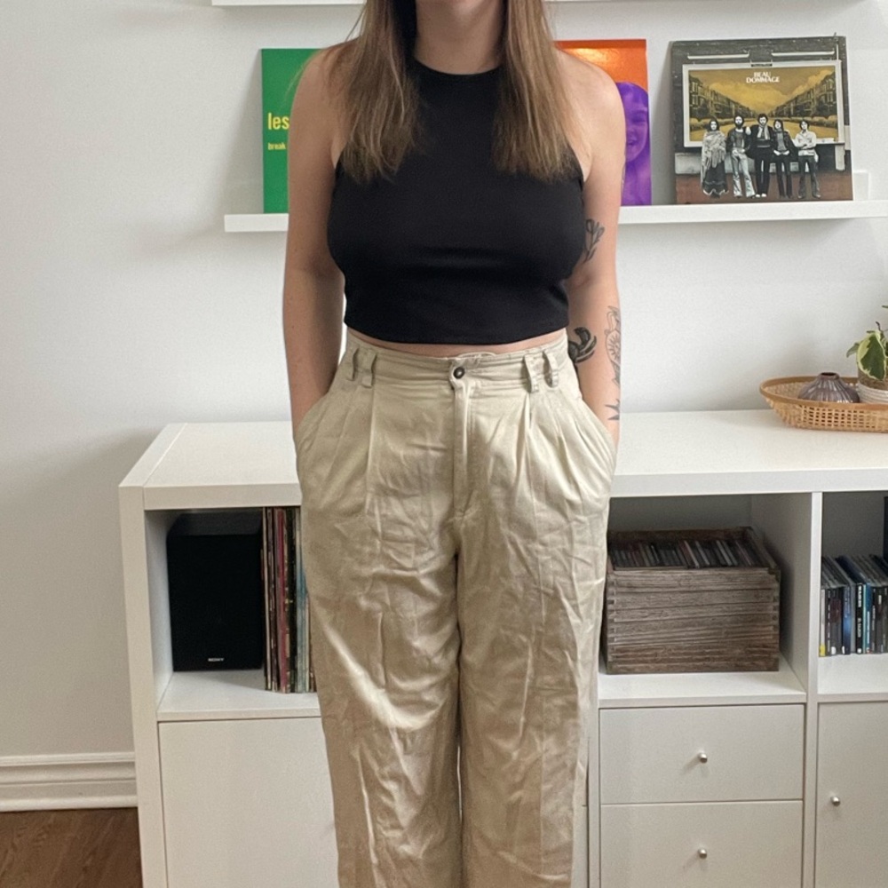 Beige pants